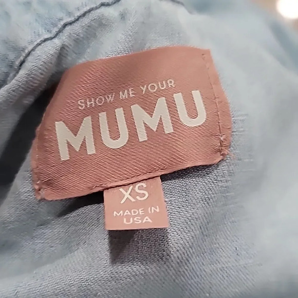 NWOT Show Me Your MuMu Vicki Shirt Dress - Picture 9 of 11